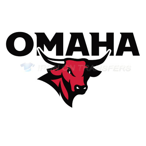 Nebraska Omaha Mavericks Logo T-shirts Iron On Transfers N5393 - Click Image to Close